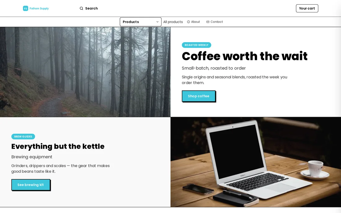 Fathom Supply — generated storefront